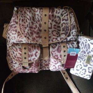 Purse handbag with matching wallet